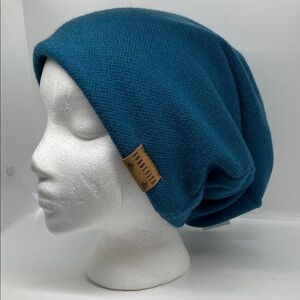 Forbusite Teal Slouchy Beanie NEW